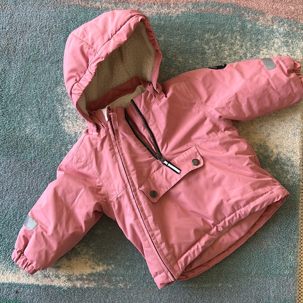 Polarn O. Pyret winter jacket size 9-12 months.